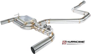 Hurricane Exhaust 3.5" ECE Klappenanlage für Hyundai i30 N Fastback V2